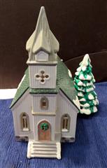 LOT 7 ORIGINAL DICKENS DEPT 56 SNOW VILLAGE - LOT INCLUDES: ROUND LAKE RINK - AL